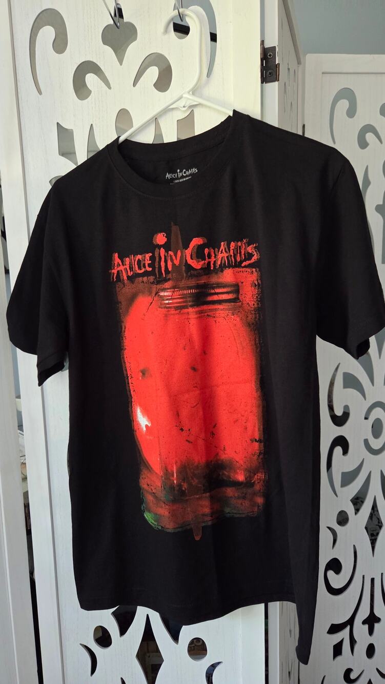 Alice In Chains Jar of Flies Album Cover Band Graphic Tee Spencer's Black MD new